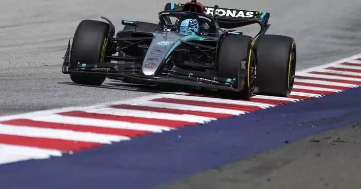 Mercedes driver Russell wins Formula 1&#8217;s Austrian GP after Verstappen, Norris clash at front