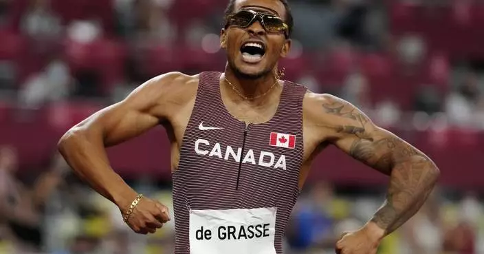 Olympics calling, Canada's De Grasse rounding into form as he seeks to defend 200-meter title