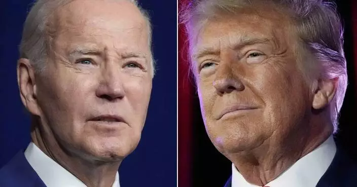 The Latest | Trump and Biden square off for the first time in the 2024 election season