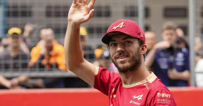French F1 driver Pierre Gasly signs multi-year contract extension with Alpine team