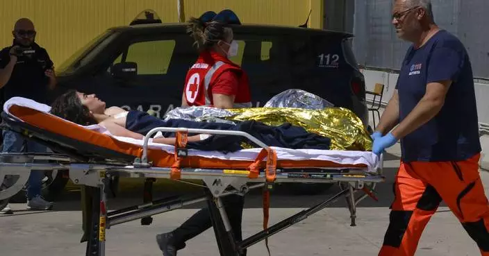 German rescue team finds 10 bodies of suspected migrants off Italy&#8217;s Lampedusa island.