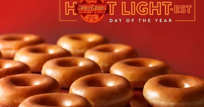 KRISPY KREME® Counts Down to First Day of Summer with Hot Light Happy Hours and ‘Hot Light-est’ Day of the Year