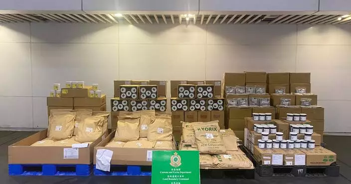 Hong Kong Customs seizes suspected smuggled goods worth about $5.77 million
