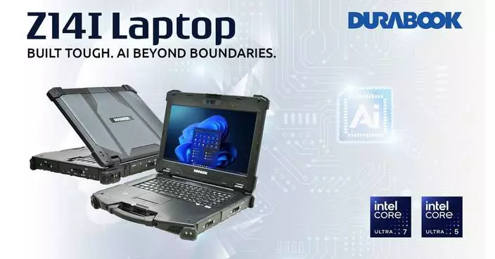 Durabook Unlocks New AI PC Experiences with its Z14I Rugged Laptop Powered by Intel® Core™ Ultra Processors and NVIDIA RTX™ A500 GPU