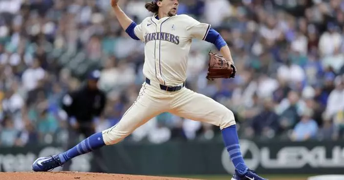 Logan Gilbert strikes out 9 and surging Mariners sweep Rangers 5-0