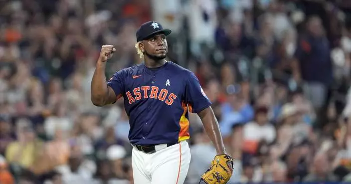 Ronel Blanco throws 7 hitless innings, Jose Altuve homers to lead Astros over Tigers 4-1
