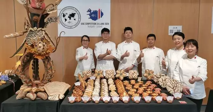 Chinese Team Secures "Best Showpiece Award" at the 52nd UIBC International Competition for Young Bakers with Angel Yeast's Support