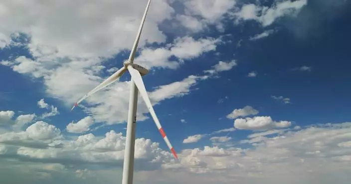 Chinese-funded wind farm injects vitality into Kazakh town