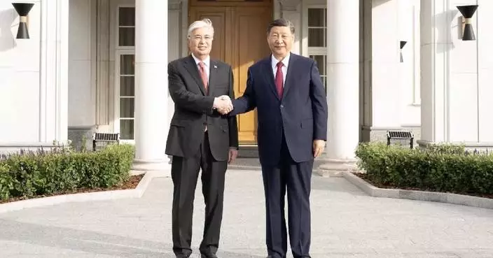 Xi, Tokayev have cordial exchange of views on bilateral ties