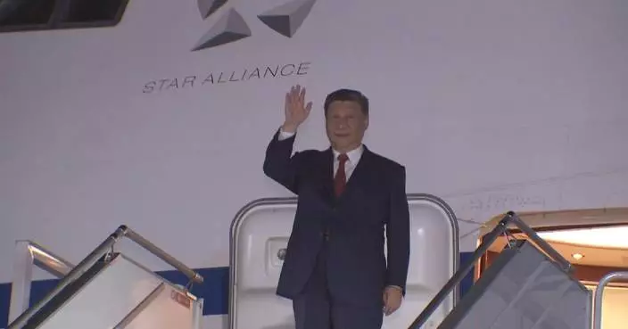 Xi arrives in Tajikistan for state visit