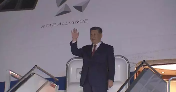 Xi arrives in Tajikistan for state visit
