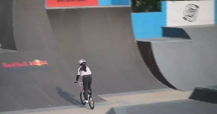 Chinese talents gear up for Paris Olympics BMX freestyle champion