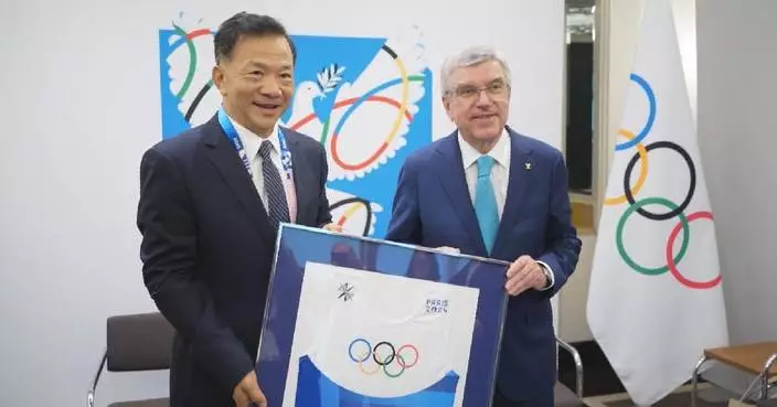 IOC president appreciates CMG's preparation for covering Paris 2024