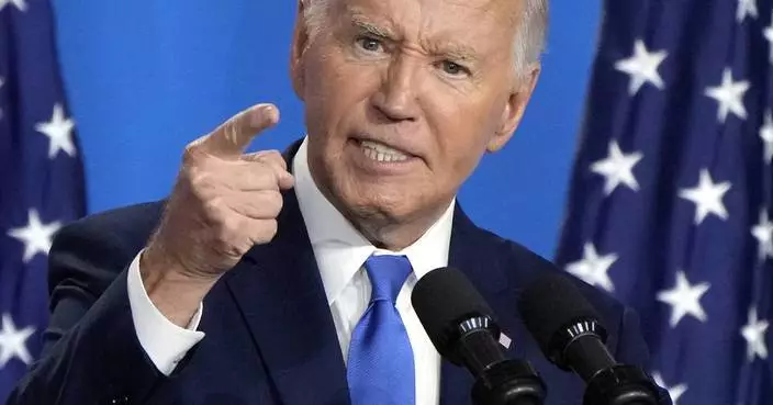 In &#8216;blue wall&#8217; push, Biden defiantly says he&#8217;s &#8216;not going anywhere&#8217; as he slams Trump, Project 2025