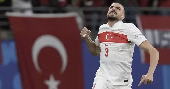 Demiral&#8217;s goal in the first minute gives Turkey a 1-0 halftime lead over Austria at Euro 2024