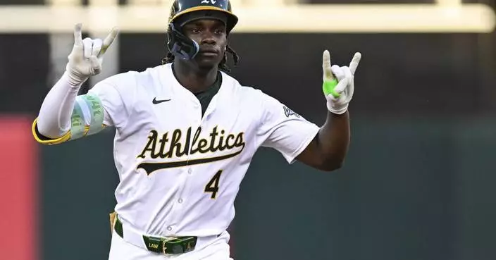 Butler, Rooker go deep and Athletics top Angels 7-5