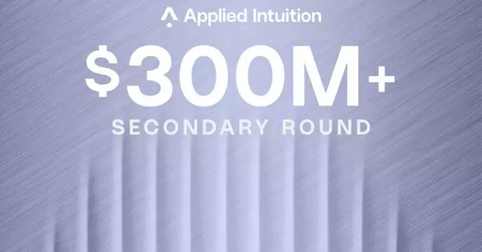 Applied Intuition Closes Over $300M in Secondary Round and Welcomes New Investor Fidelity Management &amp; Research Company