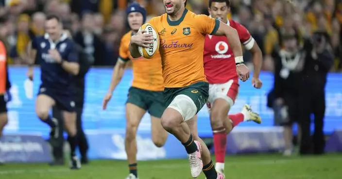 Australia edges Wales 25-16 to deliver a win in Joe Schmidt's first match in charge