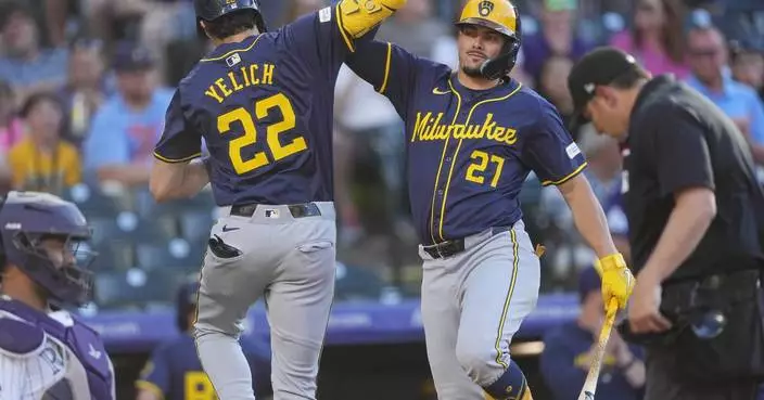 Colin Rea pitches 7 innings, Christian Yelich homers in the Brewers&#8217; 3-0 victory over the Rockies