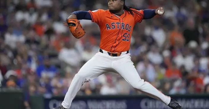 Framber Valdez strikes out 10 over 6 1/3 innings and Astros beat Dodgers, 5-0