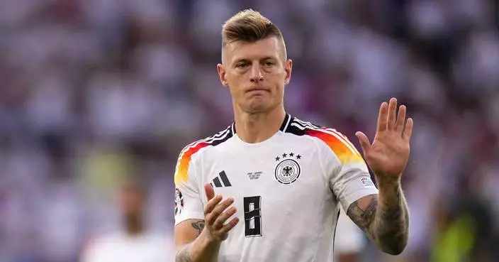 Job done. Kroos leaves the stage after returning to restore Germany’s standing in world soccer