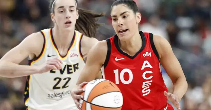 Plum scores 34, Aces beat Fever 88-69 in front of fifth-largest crowd in WNBA history