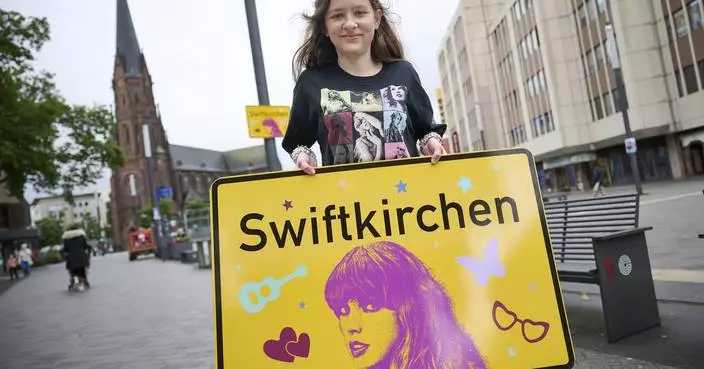 With Taylor Swift heading to Germany, one city has taken her name — at least for a few weeks