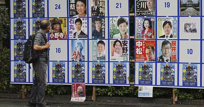 &#8216;We have to be wacky.&#8217; With suggestive poses and pets, election campaigning tests Tokyo&#8217;s patience