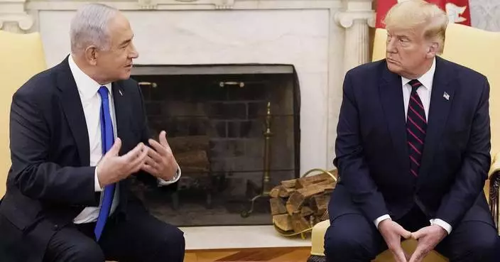 A beaming Trump welcomes Netanyahu to Mar-a-Lago, mending a yearslong rift with a key political ally