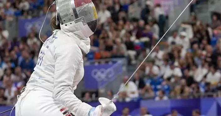 Egyptian fencer Nada Hafez reveals she competed at the Paris Olympics while 7 months pregnant