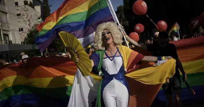 AP PHOTOS: Parties, protests and parades mark a vibrant Pride around the world