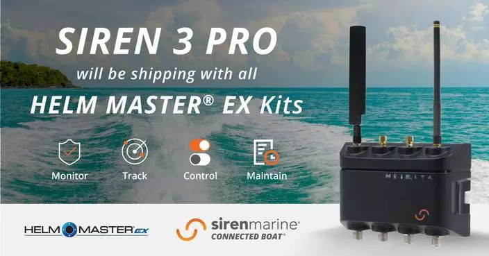 Siren Marine Now Shipping Standard with Select Yamaha Helm Master® EX Kits