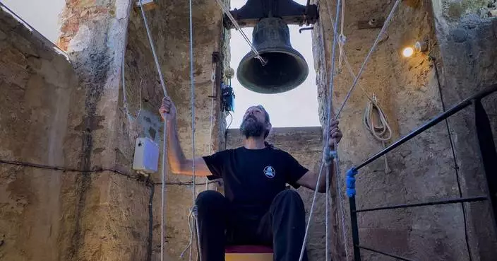 Church bells speak again in Spain thanks to effort to recover the lost &#8216;language&#8217; of ringing by hand