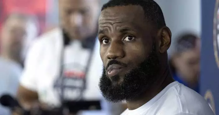 Back for a 4th Olympics run, LeBron James says gold is all that matters