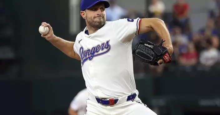 Scherzer takes over 10th on career Ks list and Semien homers as Rangers beat White Sox 2-1