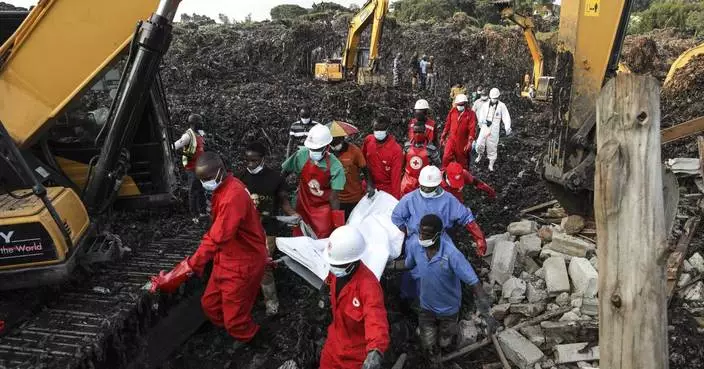 Death toll in Uganda rubbish heap collapse reaches 24 as rescue teams find more victims