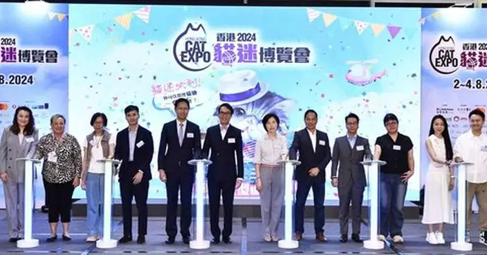 &#8220;Hong Kong Cat Expo 2024&#8221; Officially Opens Japanese, Korean, and Malaysian Brands Join the Event Creative Products Become Mainstream Creating a Grand Cat Culture Festival