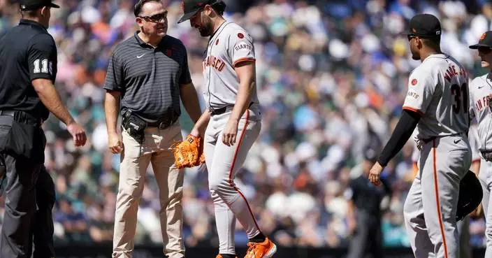 Giants place pitchers Robbie Ray and Jordan Hicks on the injured list