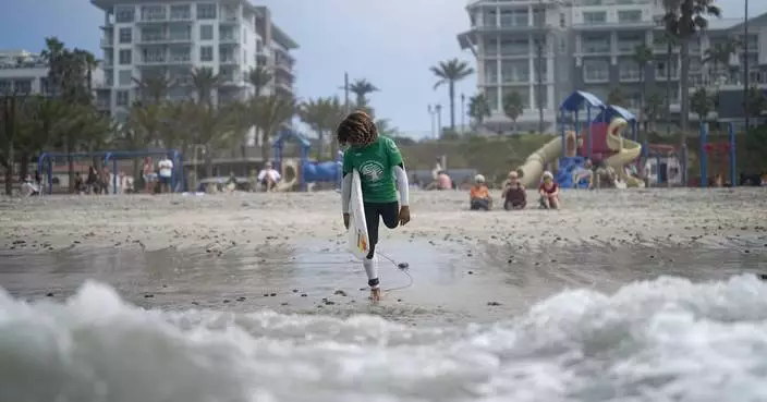 Advocates want para-surfing to be part of Paralympics after being overlooked for Los Angeles 2028