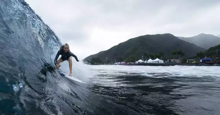 Tahiti&#8217;s youth surf culture gets a boost as island hosts the Paris Olympics