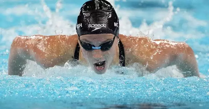 Ledecky wins record 13th medal with a silver. Summer McIntosh and Kate Douglass strike gold