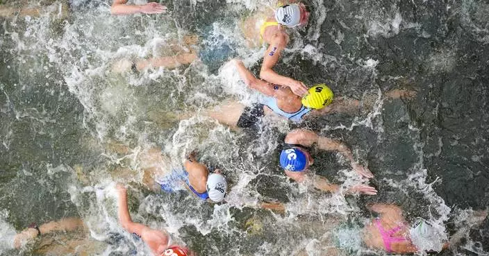 Belgium withdraws from mixed relay triathlon after athlete who swam in Seine River falls ill