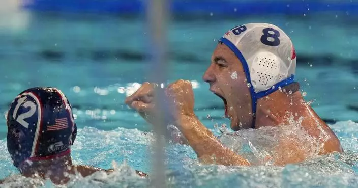 Dedovic helps Serbia beat the US 10-6 in the men&#8217;s water polo semifinals at the Paris Olympics