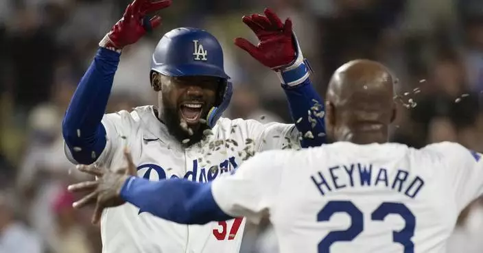 Hernández, Ohtani homer as the Dodgers beat the Phillies 5-3 in opener between NL division leaders