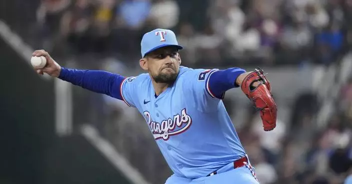 Eovaldi&#8217;s franchise-record streak without a walk for Rangers ends with first-inning free pass