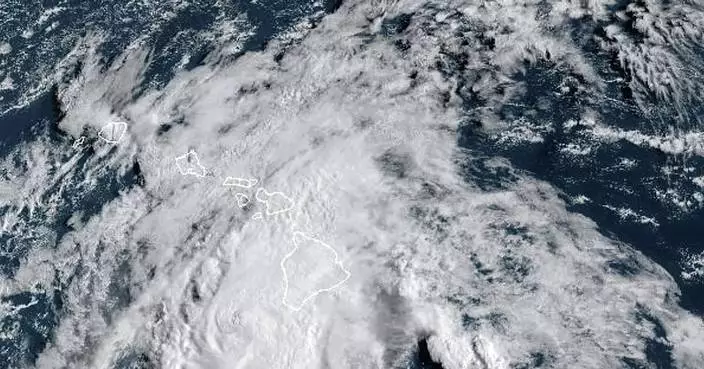 Tropical Storm Hone moves past Hawaii as two other cyclones stay active in the Pacific Ocean