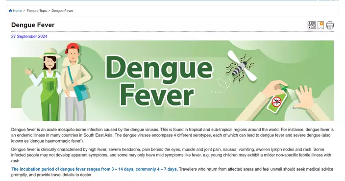 Dengue Fever Cases Rise: Public Urged to Enhance Mosquito Control Measures