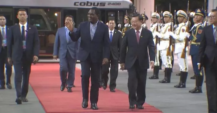 Zambian President arrives in Beijing for FOCAC summit