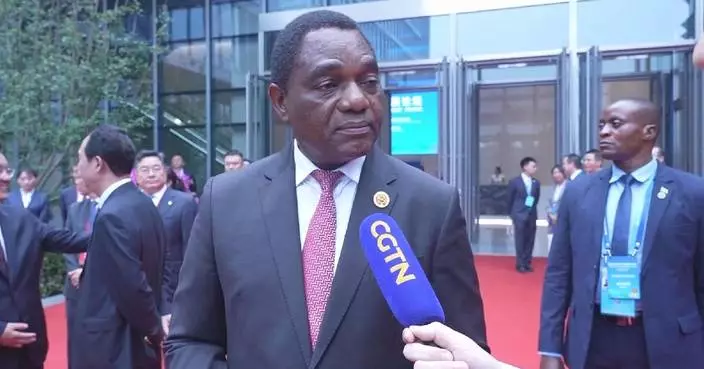 Zambian president praises China-Africa partnership for adding value to Africa’s natural resources