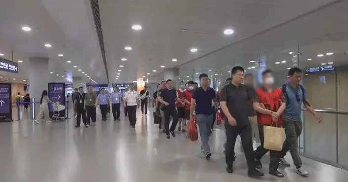 Five economic crime suspects escorted back to China from Cambodia